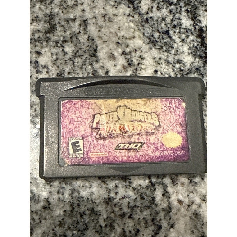 THQ Power Rangers Ninja Storm Nintendo Game Boy‎ Advance Action NTSC-U/C Series